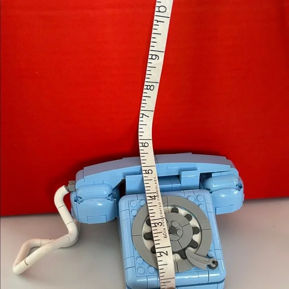 Lego Vintage Style Blue Toy Phone - Picture 8 of 8